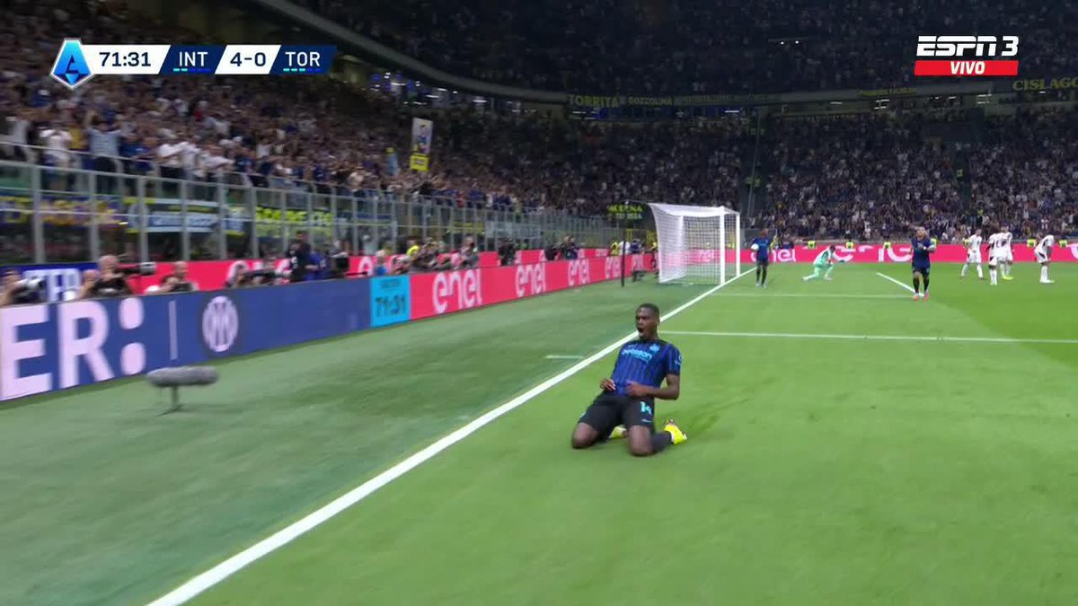 "Inter" Porque le masacró bien el ojete por 5-0 al Torino por la Serie A. Arrancaron con todo en Italia, empezaron en modo sexual, ah pero contra el PSG en la Champions League se cagaron todo los italianos hijos de re mil putas.