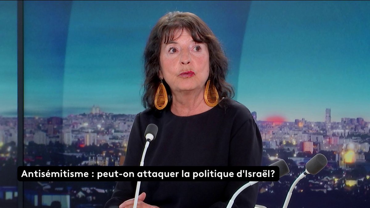 🗣️ "Ce dont on a besoin aujourd'hui, c'est de sortir de cette confusion [antisémitisme/antisionisme] parce qu'elle nous empêche de mener deux combats : l'un contre l'antisémitisme, l'autre pour les droits des Palestiniens", analyse Fabienne Messica.