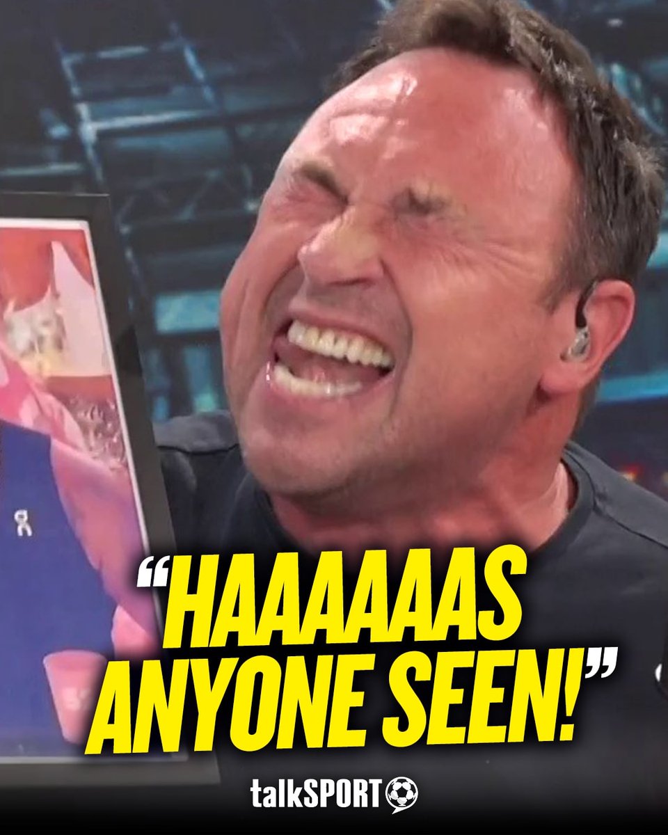 HAAAAS ANYONE SEEN โ
ALEXANDER ISAK โ
Jason Tindall โ
Jason Tindall's Tan โ
Pete the #NUFC fan โ
Ibiza Final Boss โ
GREGGS Jason Cundy LOVED ripping in to Newcastle after their loss to #LFC ๐คฃ