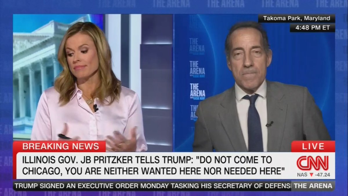 Rep. Jamie Raskin: It's all about the rule of law. The government admitted that Abrego Garcia was erroneously sent to a prison in El Salvador. So now they're just acting out of spite and malice to try to find some other way to go after the guy, but that's not how the rule of law works. We've got due process in America. And that's what the country is standing up for now