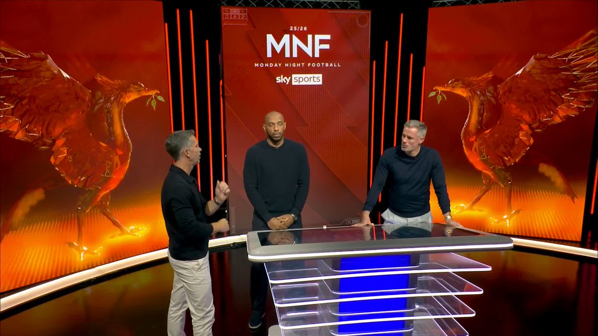 "I think they [Liverpool] got away with one" Thierry Henry and Jamie Carragher react to a dramatic night at St James' Park 💬