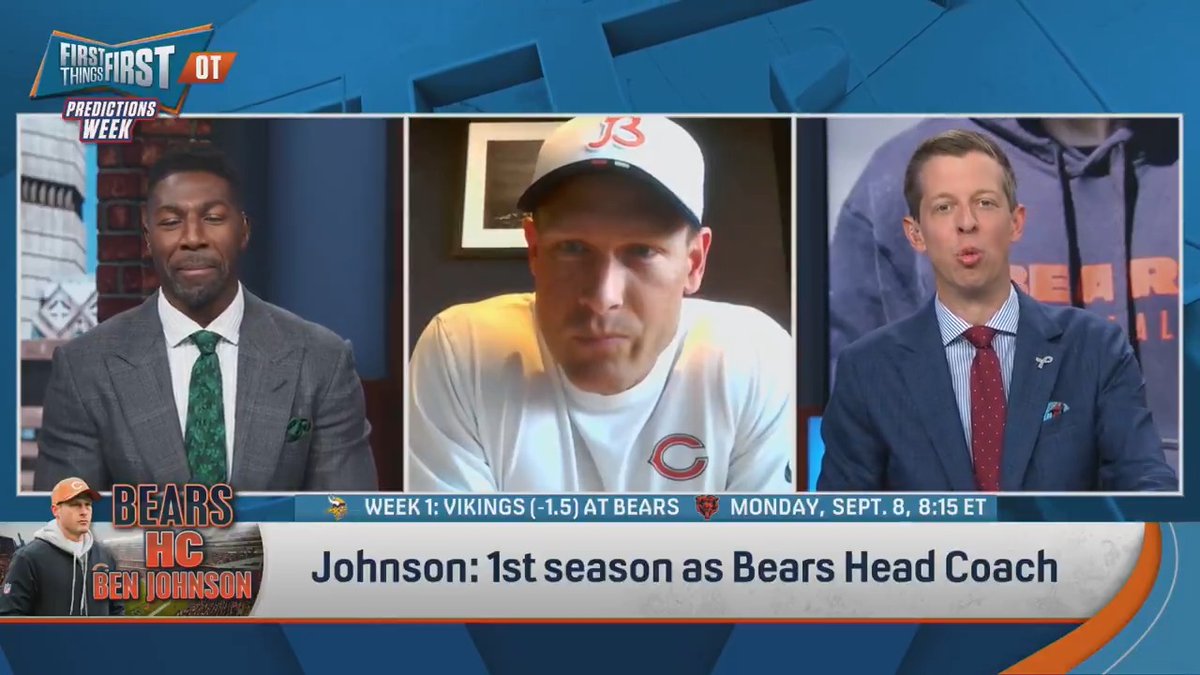 Bears HC Ben Johnson may not be a big tush push guy… but he tells Danny Parkins he may have a special play drawn up for Week 2 vs. his old team 👀