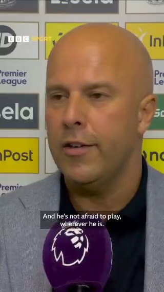 🗣️"He's not afraid to play" Arne Slot is very impressed with Rio Ngumoha's start to life with the Liverpool men's team 🔴 #NEWLIV
