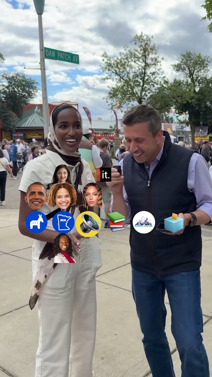 Had some questions for my friend State Senator Zaynab Mohamed and she didn’t disappoint. Make sure to get some fried pickles at the Minnesota State Fair.