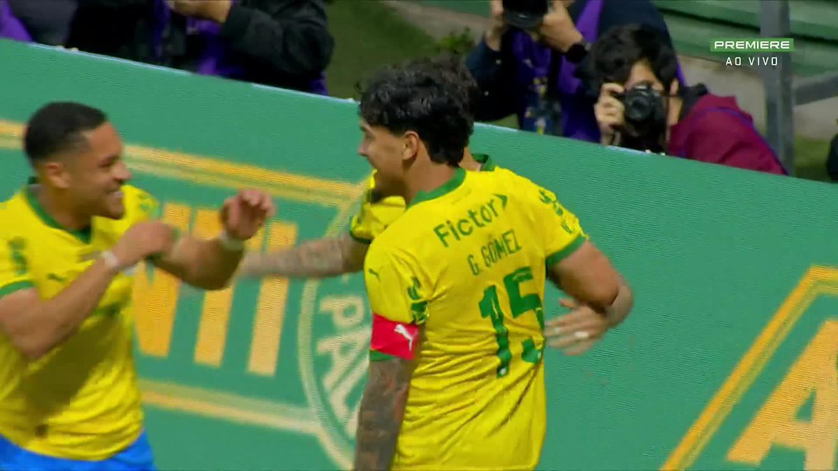 A jogada ensaiada no gol de Gustavo Gómez. Palmeiras 3x0 Sport. 🎥 Premiere | ge