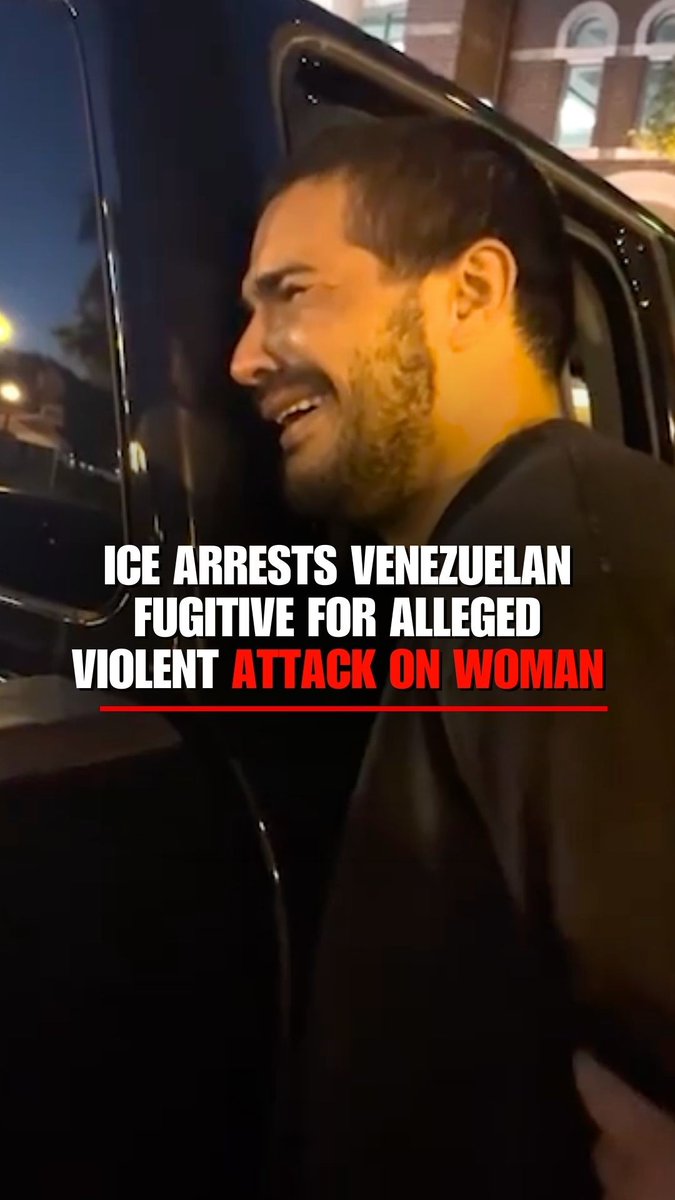 WATCH: Illegal alien can't stop crying during his ICE arrest. Raul Enrique Pargas Rodriquez, 31, allegedly tried to murder a woman Russian roulette-style in Venezuela.