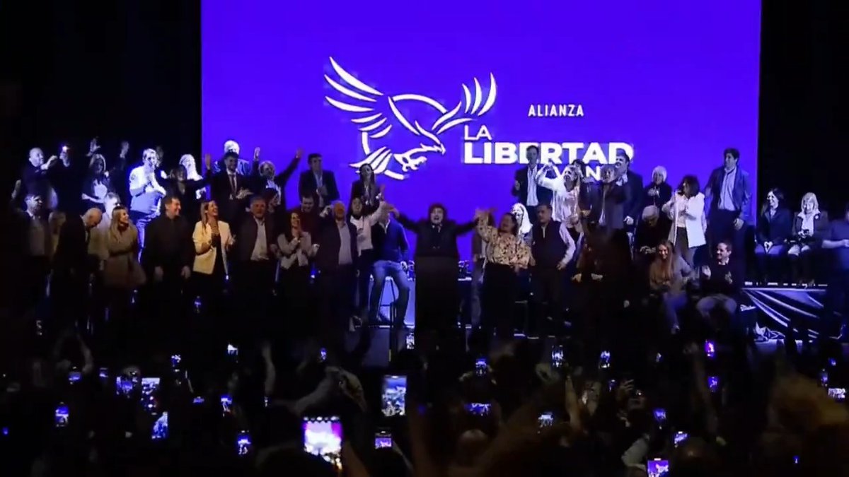 "Junín": Por el acto de Javier Milei con los candidatos de La Libertad Avanza en la provincia de Buenos Aires