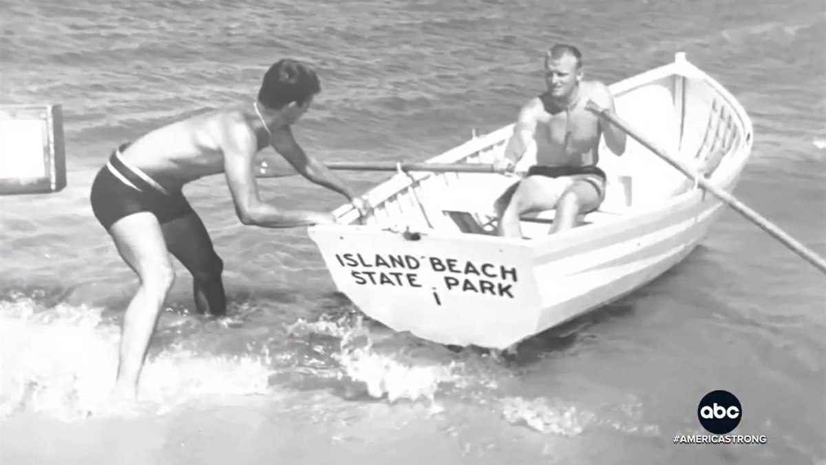 New Jersey native Edward Kiziukiewicz became an open water lifeguard in 1962. Sixty-three years later at age 82, he’s now set the world record for oldest open water lifeguard. David Muir shares his story.