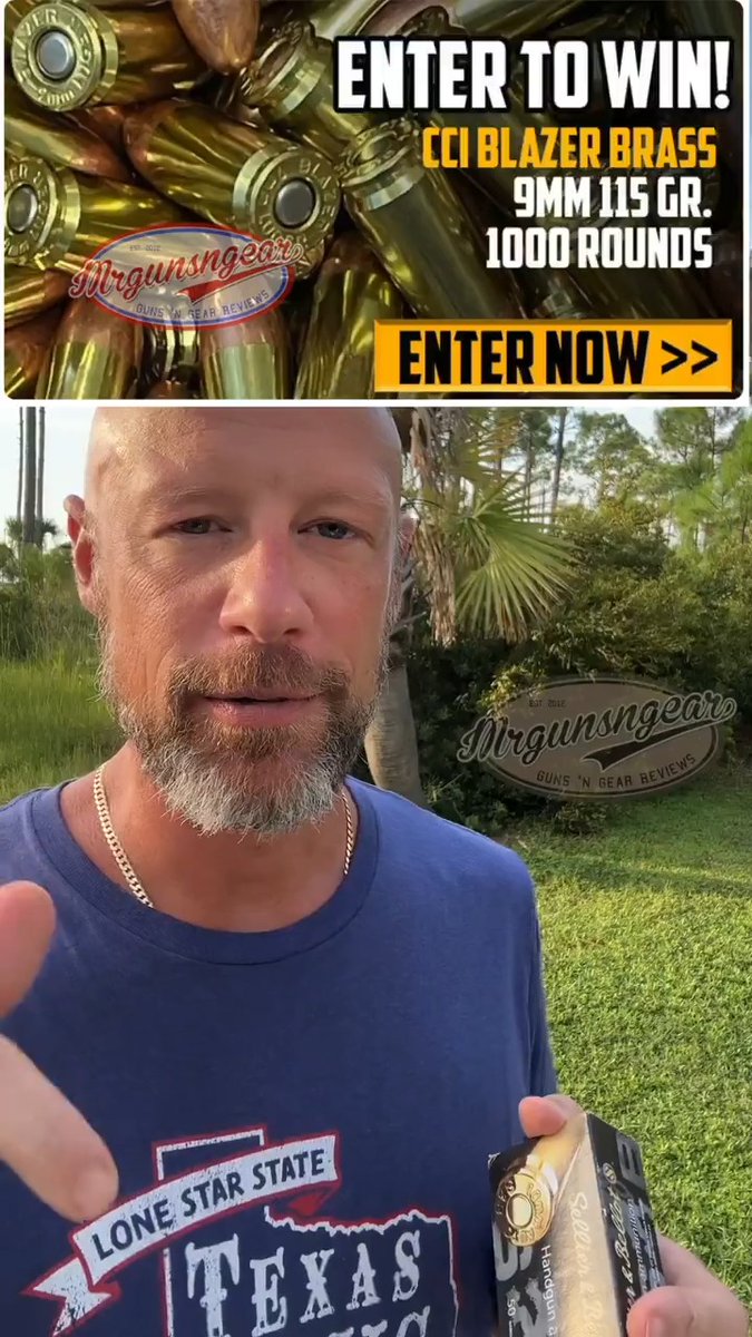 You want to win some free Sellier & Bellot 9mm? Of course y'all do 😎 Link to enter the giveaway here: #GAW #giveaway
