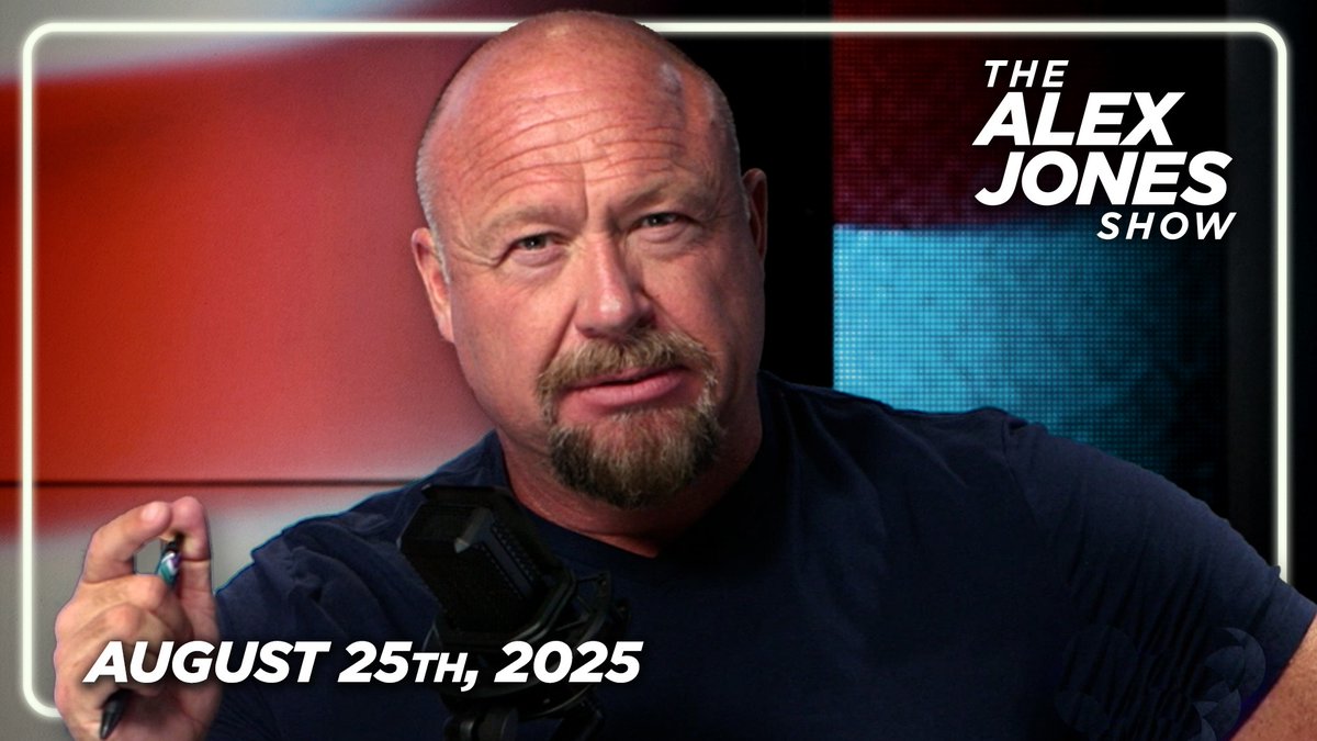MONDAY EXCLUSIVE: Trump DOJ's Plan For Mass Arrests & Indictments LEAKED! Strike Force Leader Ed Martin Has Exclusively Given Alex Jones The Download On What’s Coming Next In The War To Bring The Globalist Deep State To Justice! PLUS, Jones Analyzes Ghislaine Maxwell’s Latest Attempt At Gaslighting! Finally, Highly Decorated Green Beret Jeremy Brown Has Released The Evidence Proving That The Deep State Staged Jan 6th, And He Is Standing By To Testify To Congress & The DOJ! — FULL SHOW 8/25/25