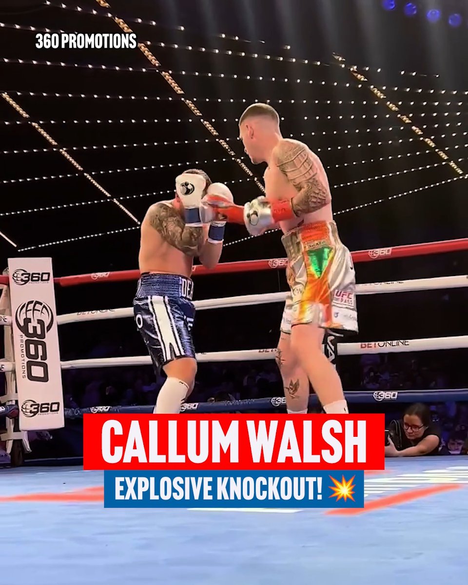 Callum Walsh is looking to put his knockout power on full display on the Canelo vs Crawford undercard 🍿 #CaneloCrawford live on Netflix l Sept 13th in Las Vegas 🥊