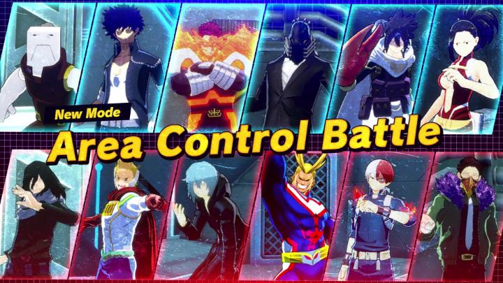 The clash of Quirks takes on a new stage! A new game mode – Area Control Battle comes Sept. 3rd! A 6v6 team battle for control over three zones. Secure each zone to earn points, or capture all three at once to win outright! Play for FREE today: #MHUR
