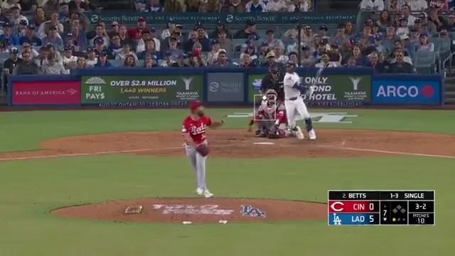 Mookie doing it all!