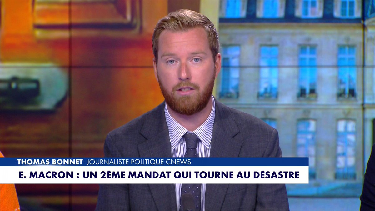 L'édito de Thomas Bonnet : «Emmanuel Macron : un 2eme mandat qui tourne au désastre» dans #LaMatinale