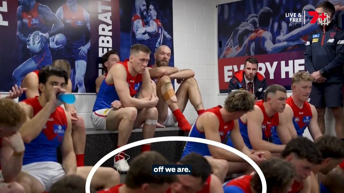 "To me, that was a really poor look." 🗣️ Caroline Wilson on Steven May's behaviour while Max Gawn is talking to the team