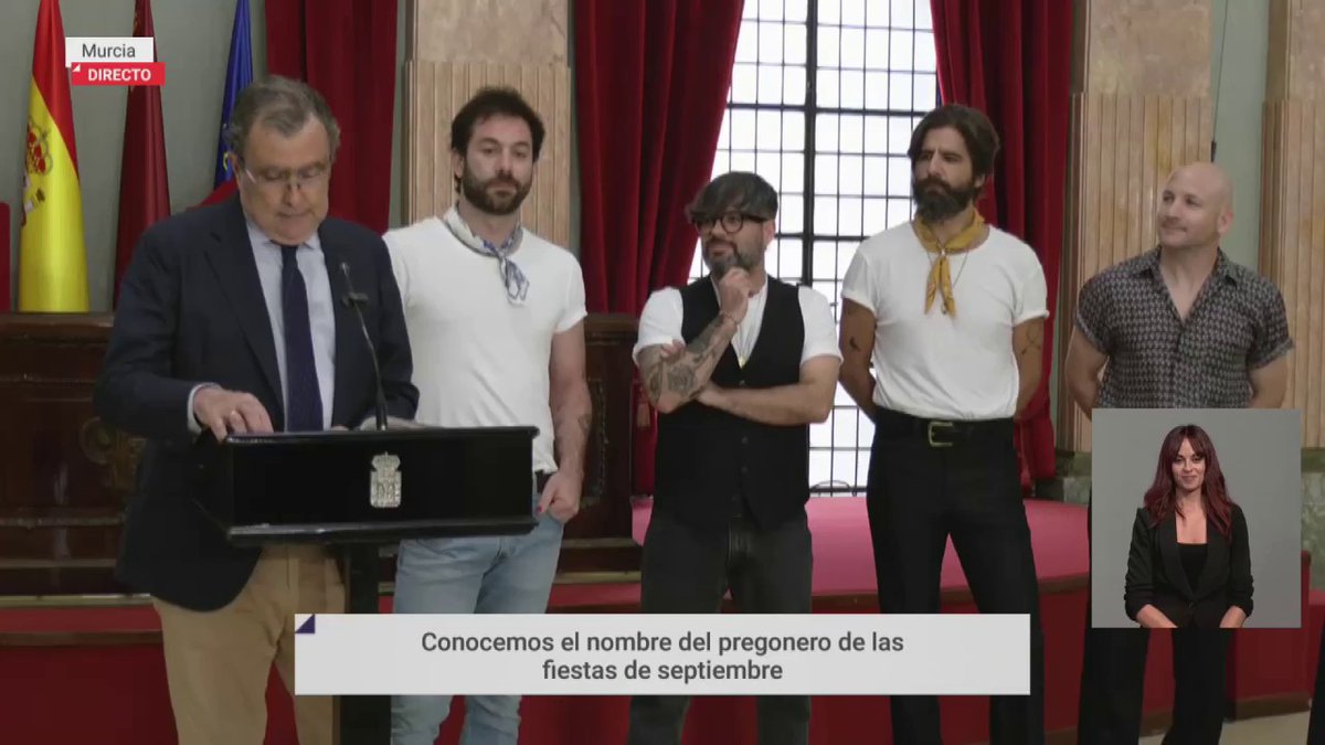 🎶 El grupo 'Viva Suecia' serán los pregoneros de la Feria de Murcia 2025