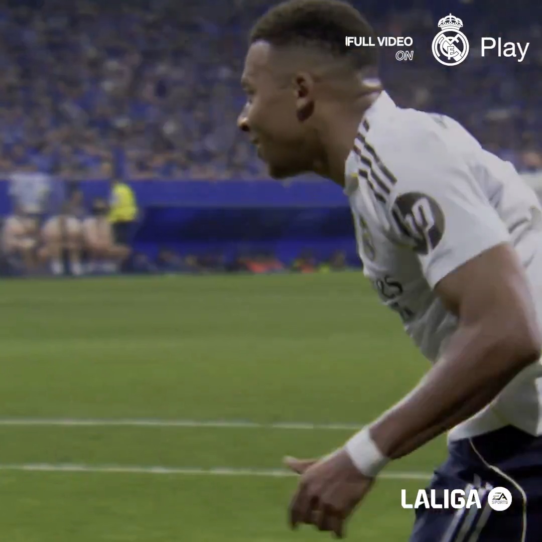 🤩 ¡Doblete con asistencia de lujo! ♟️ Vini Jr. ➕ Kylian Mbappé ✌️ #LaLigaHighlights
