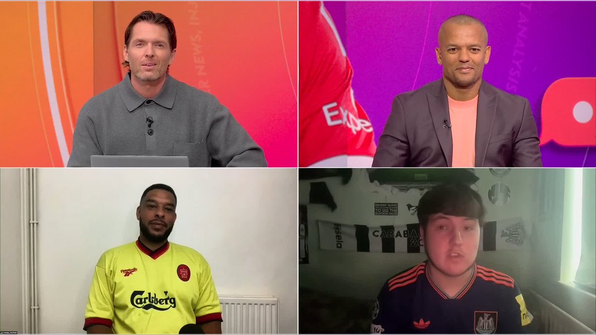 "Overriding feeling is just pride" 💬 Newcastle Fanalyst Bradley Robson and Liverpool Fanalyst Lewiss Anderson reacts to the Monday Night Football match Fanalysis 🍿