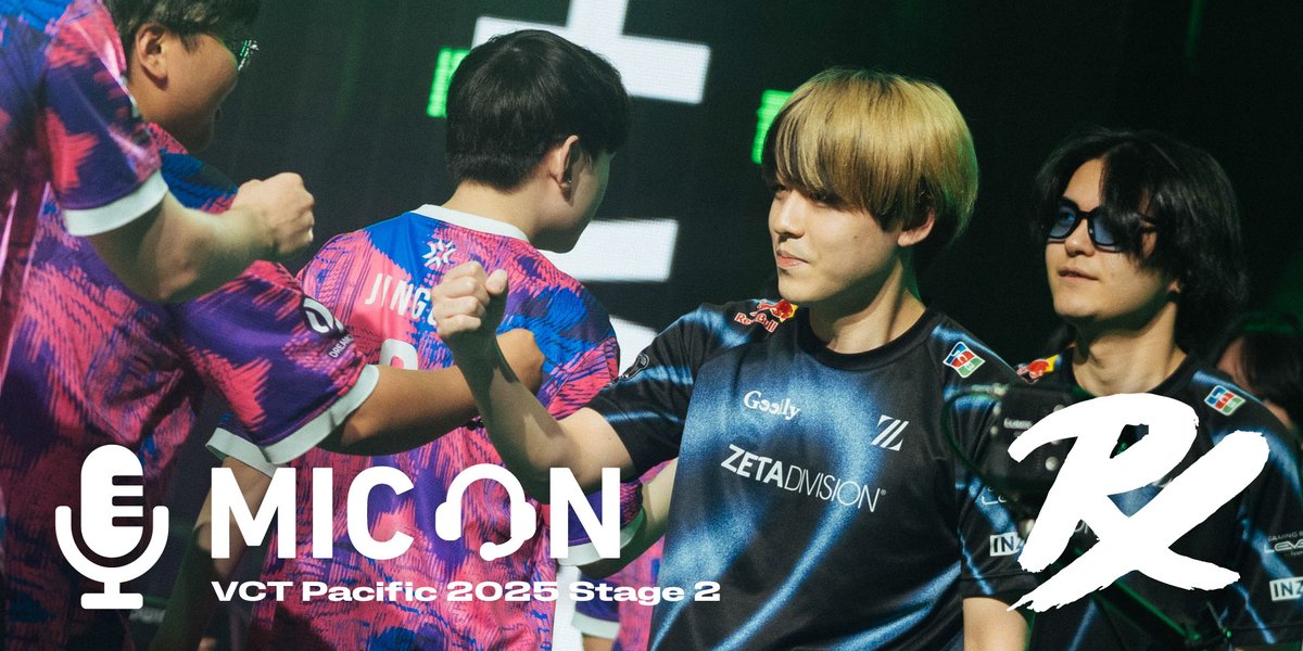 🎙MIC ON // 最後まで気を抜くなー！行くぞ！ | VCT Pacific 2025 Stage 2 Voice Comms 3週間前のあの喜びを、選手達の灼熱VCと共に改めて感じませんか？ マップ間や試合後の実写映像もちょびっとあるよ🎥 📺