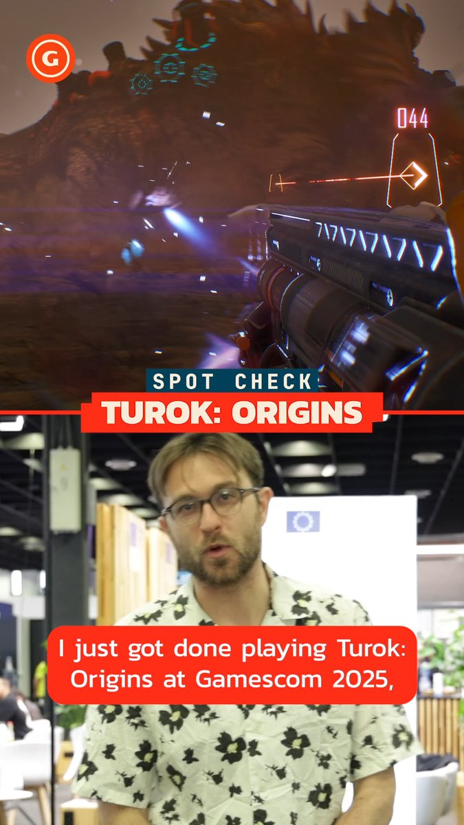 Which mode will you be playing Turok: Origins in — Third or first person? #gamescom #gamescom2025