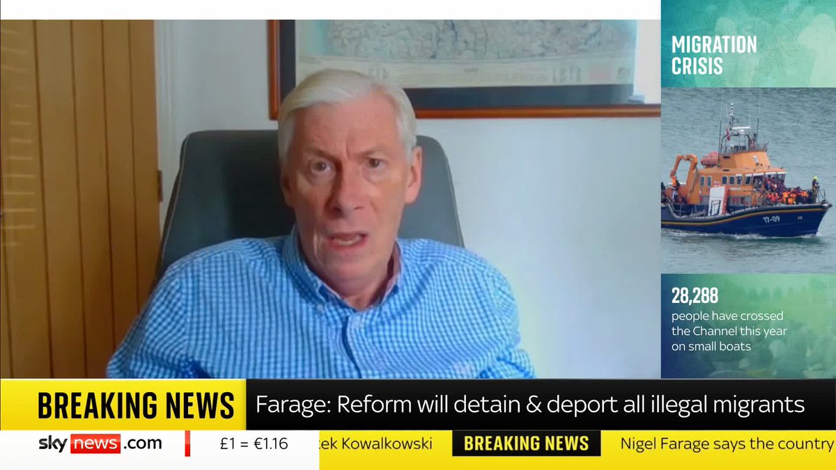 🗣️ “Deported where? To where? How?” Care4Calais CEO Steve Smith challenges Reform UK’s migration plan following Nigel Farage’s announcement. 👇 📺 Sky 501, Virgin 602, Freeview 233