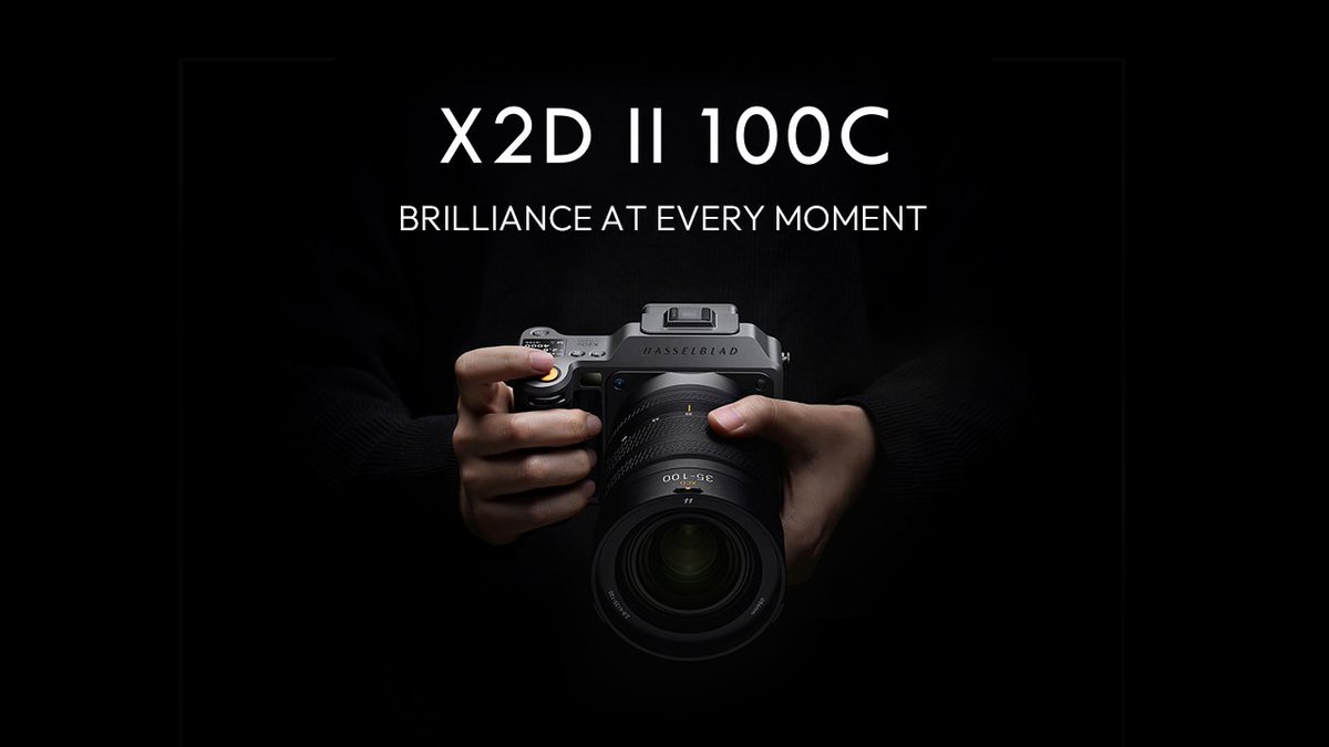 Hasselblad X2D II 100C: Brilliance at Every Moment High dynamic range, new AF-C and 5-axis 10-stop stabilisation deliver excecptional images. Phocus Mobile 2 keeps workflow seamless. 👉 #Hasselblad #X2D2 #X2DII #HasselbladNewCamera