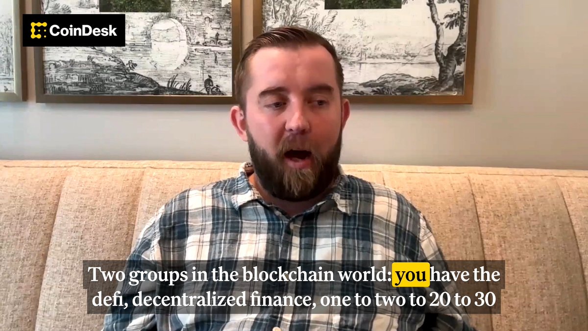 🔥 LATEST: @Chainlink co-founder Sergey Nazarov claims DeFi teams are disrupting what banks used to control, while TradFi institutions are now “wide awake” trying to issue stablecoins and tokenize assets. Check out the full interview coming out at 10am ET today.