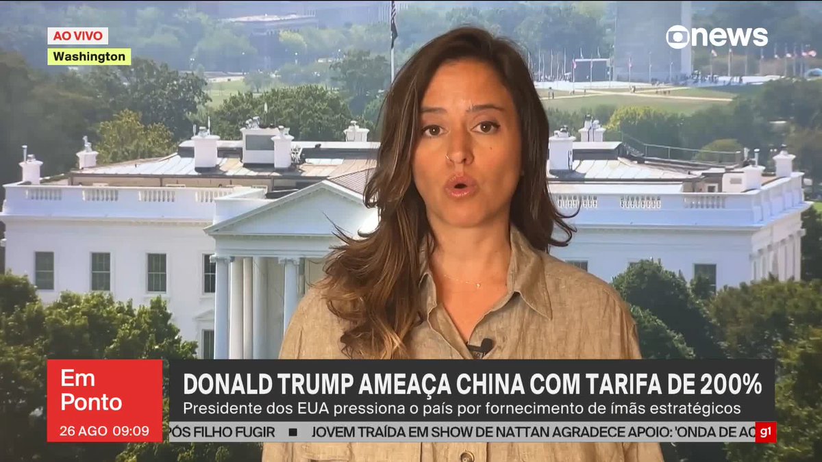 🚨PRA QUEM ACREDITA QUE TRUMP ESTÁ BRINCANDO, ELE AGORA AMEAÇA 200% DE TAXA SOBRE A CHINA
