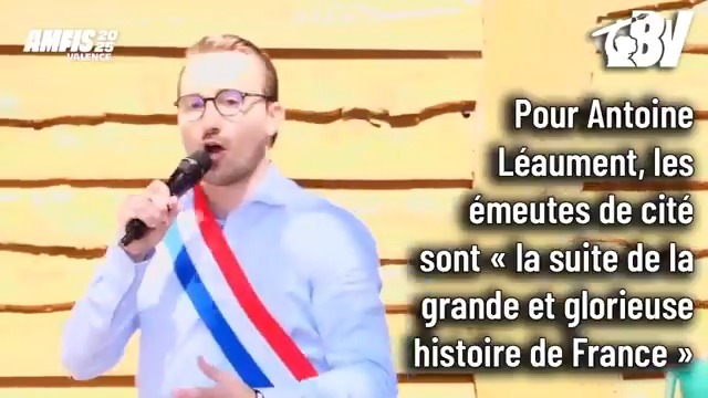 Pour le député LFI Antoine Léaument, les émeutes survenues après la mort de Nahel s’inscrivent dans « la grande et glorieuse histoire de France ».