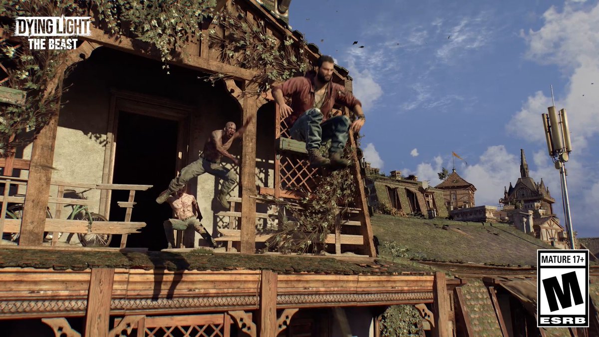Who needs a gym? Castor Woods has everything you need to stay fit! From climbing treacherous terrain to sprinting past zombies, your daily workout has never been this intense… or this fun! Pre-order Dying Light: The Beast 👉