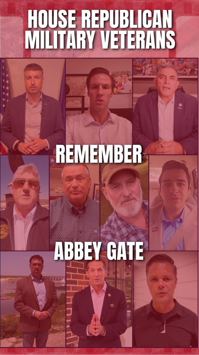 The disastrous Afghanistan withdrawal claimed the lives of 13 fearless American service members. Military veterans of the House Republicans remind us to never forget their sacrifice. And to never let Joe Biden off the hook for his utter failure as Commander-in-Chief.