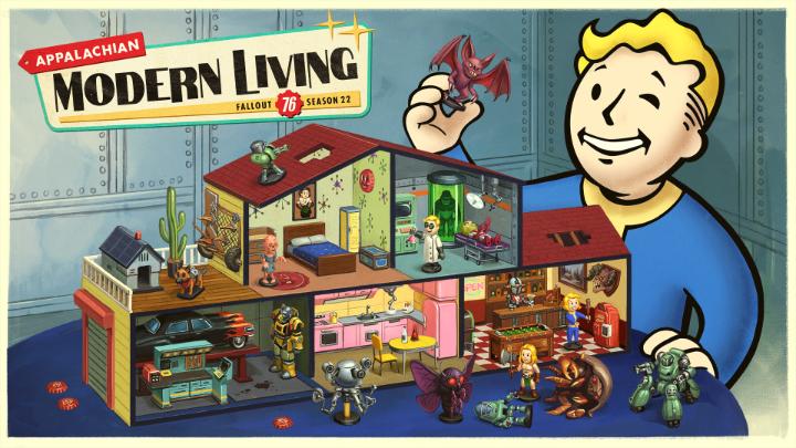 Season 22: Appalachian Modern Living is coming September 2. Get ready to build the modern C.A.M.P. you've always dreamed of! #Fallout76 Which items are you most excited to get?