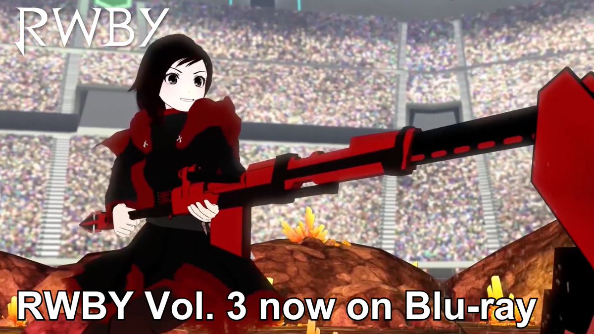 The Vytal Festival Tournament is here! How far will Team RWBY get? ❤️🤍🖤💛 Get #RWBY, Vol. 3 now on Blu-ray: