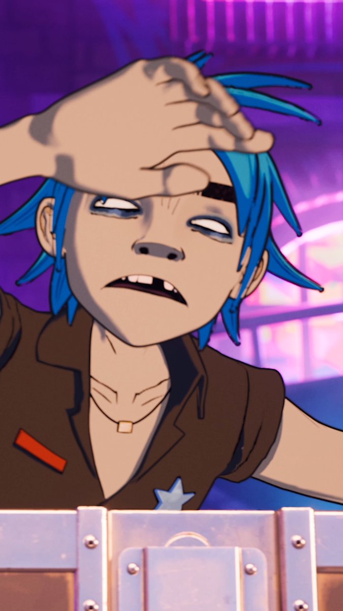 Gorillaz have arrived in Fortnite! 2D &amp; Noodle are in the item shop and Murdoc &amp; Russel are in the Music Pass, along with Gorillaz emotes, guitars, and more.