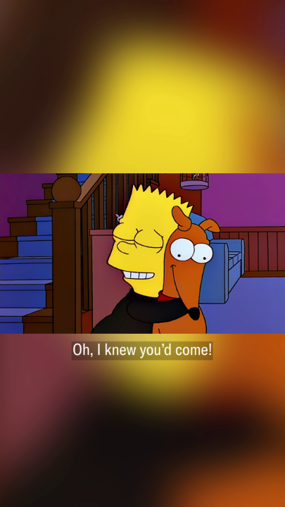 The goodest boy in Springfield deserves all the treats today 🐾 Stream #TheSimpsons on Hulu and Disney+! | S8E20