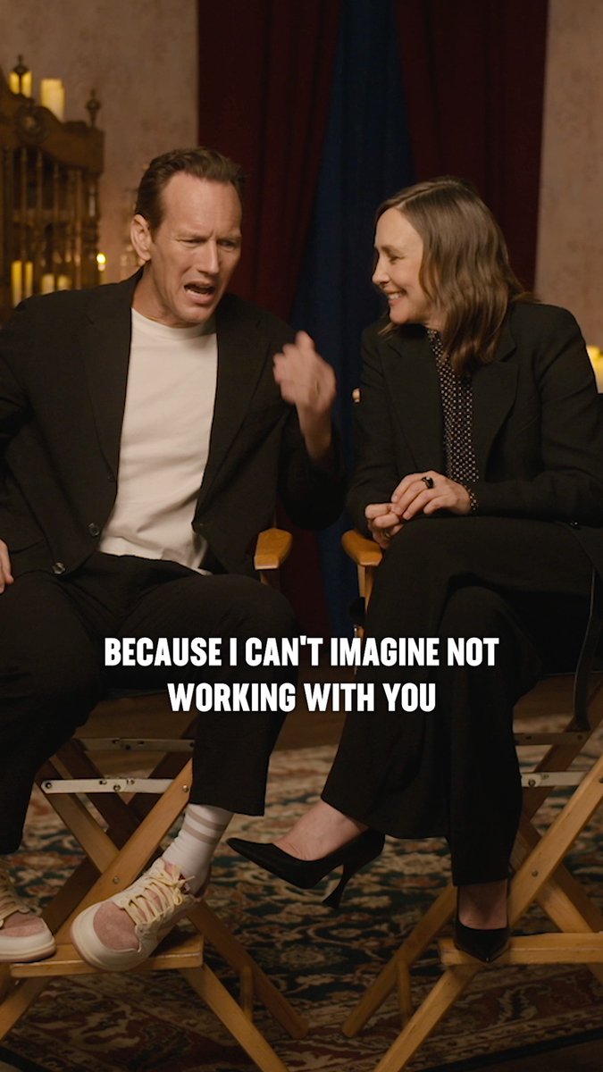 "It was impossible to grasp that this was the end for me" Patrick Wilson and Vera Farmiga break down their time with #TheConjuring franchise from beginning to end in our all new interview. Watch the full Oral History at link below, and get tickets today on Fandango -