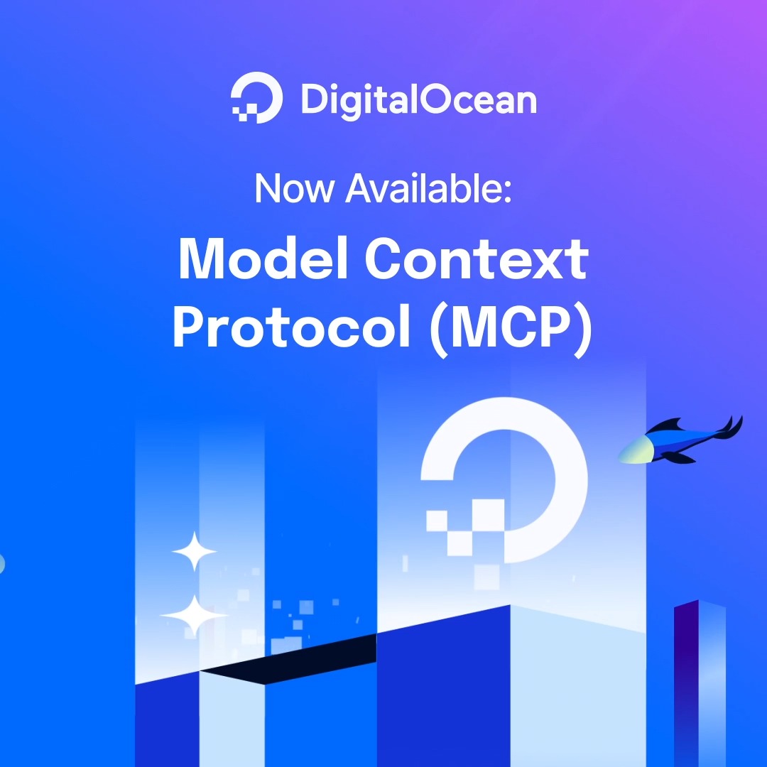 Make fragmented integrations a thing of the past. 👋⛓️‍💥☁️ The DigitalOcean #MCP Server allows you to seamlessly manage external tools, systems, & data sources with natural language commands through #AI-powered tools, making your #CloudOperations faster, easier, & more intuitive. 👉