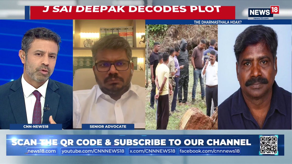 #DharmasthalaCase | While we happen to be Hindu-majority country but we are not a conscious one. What's happening in South against Hindus, the source boil down to Evangelical elements: Sr Adv Sai Deepak J Rahul Shivshankar | #TheHardFacts #Hindus