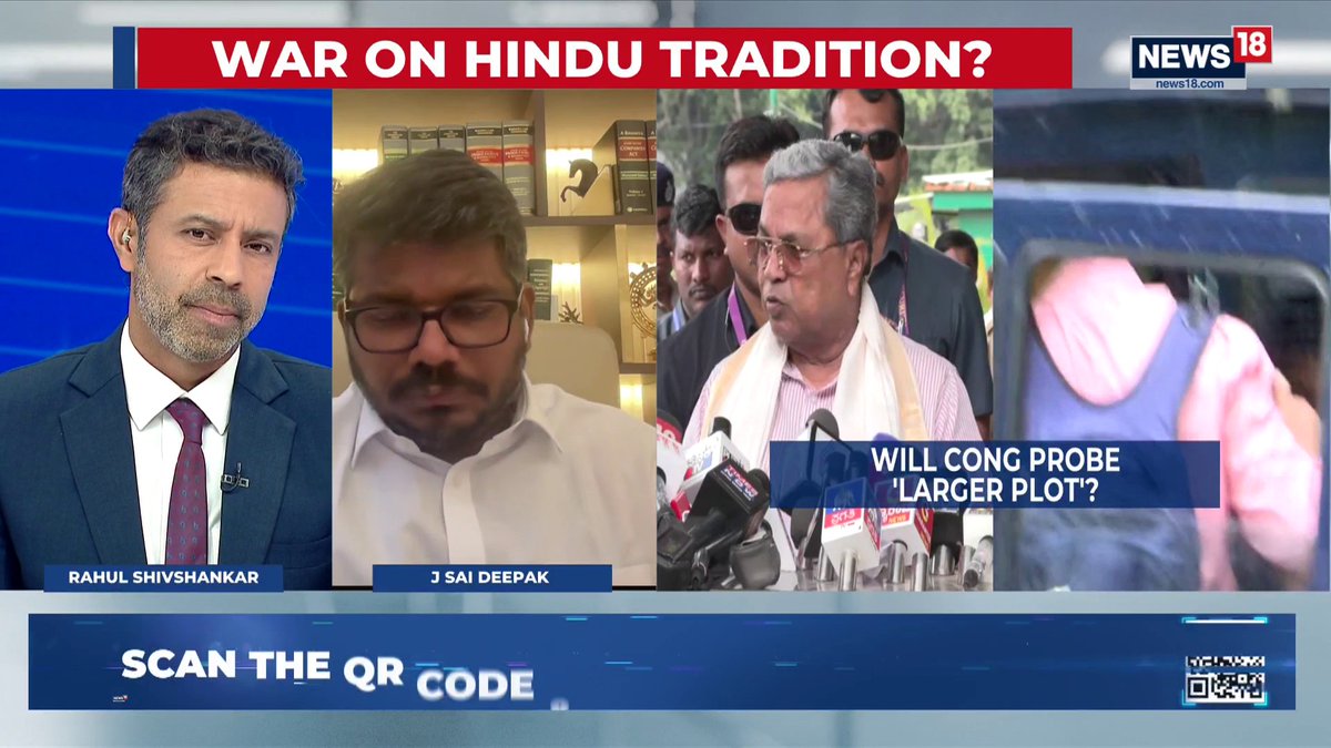 #DharmasthalaCase | Hindu festivals should not be secularized. Only people of faith should be invited and no one else: Sr Adv Sai Deepak J Rahul Shivshankar | #TheHardFacts #Hindus