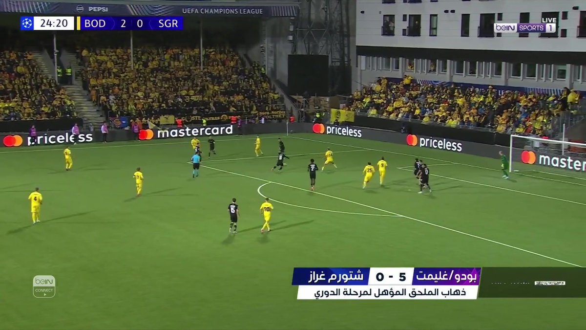 عبدالعزيز السليطي: بودو غليمت يلعب كرة قدم ممتعة #دوري_أبطال_أوروبا #UCL