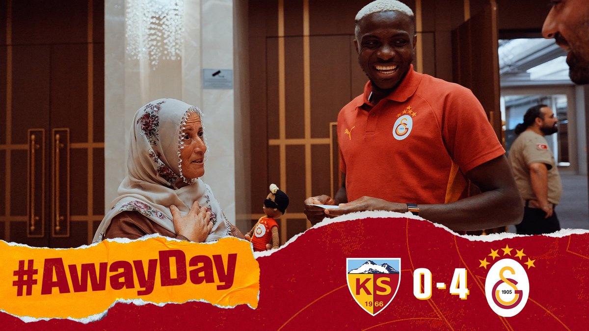 🎥 #AwayDay | Z. Kayserispor 0-4 Galatasaray 📲 Deplasman hikayesinden en özel anları izlemek için sen de hemen GSPlus Premium ve YouTube Katıl Sarı-Kırmızı Paket’te yerini al! 💛❤️ ▶️ Tamamını izlemek için 👇