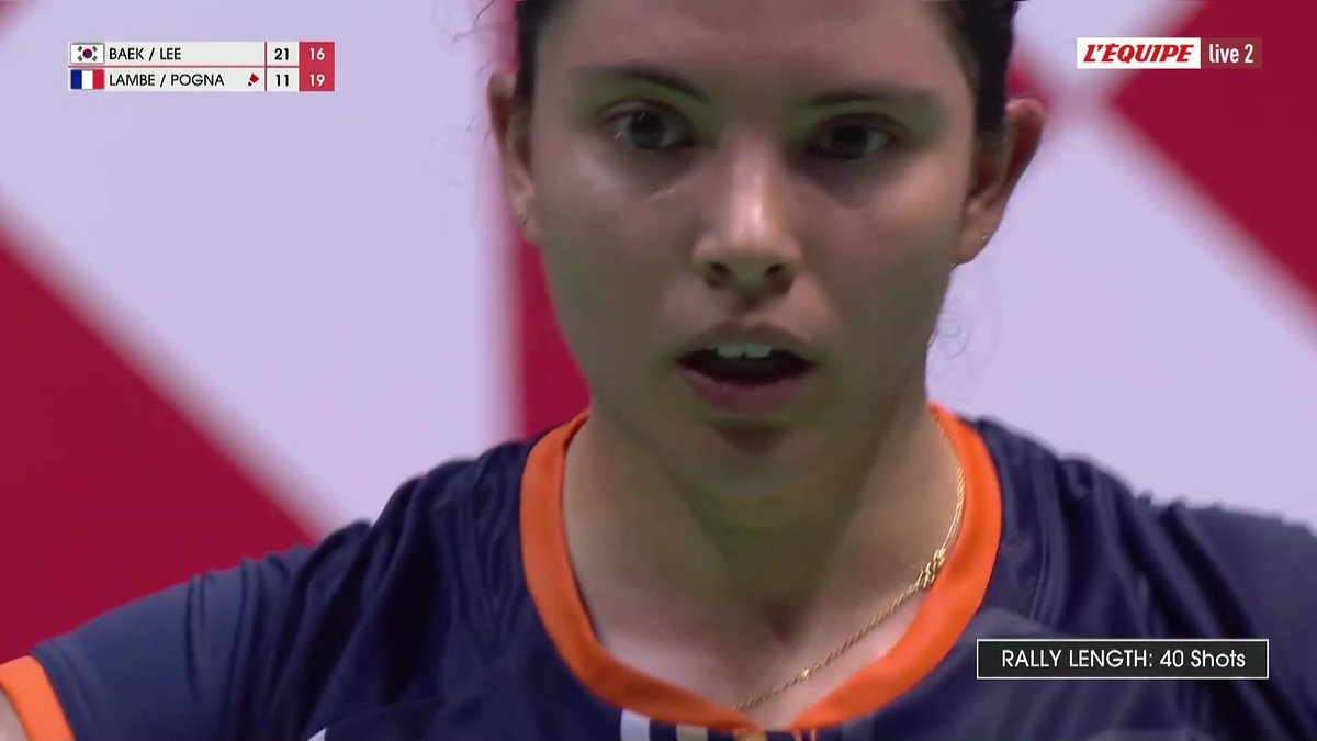 Les Bleues poussent les Coréennes dans un 3e set ! Les Mondiaux à suivre sur L'Équipe live > #lequipeBADMINTON #Paris2025 #BWFWorldChampionships