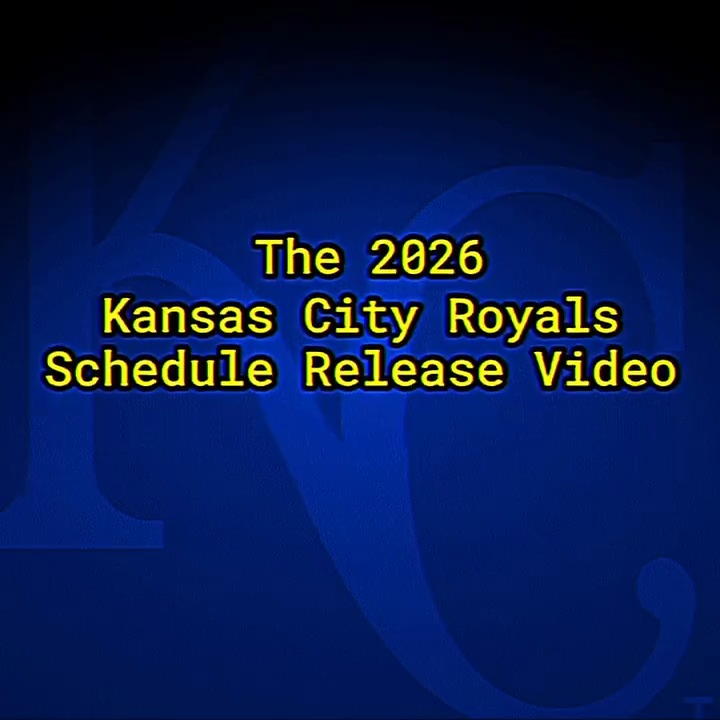 Royals vs. Everyone. Your 2026 regular-season schedule.