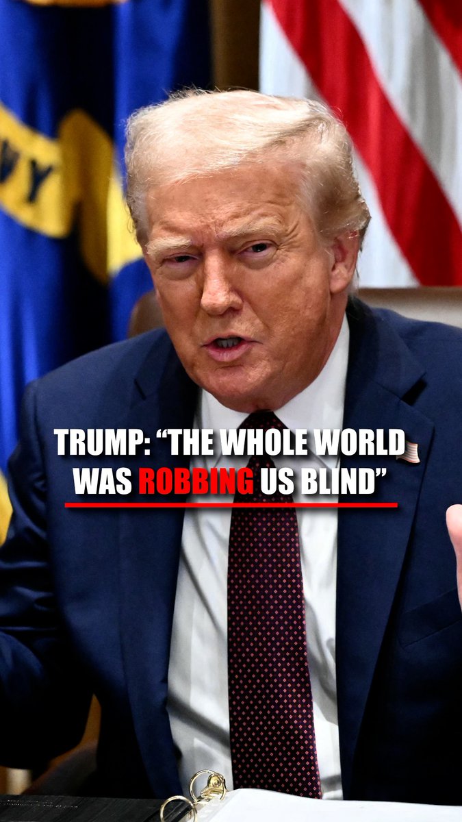 TRUMP: "If I didn't win this election, this country was gone... The whole world was robbing us blind."