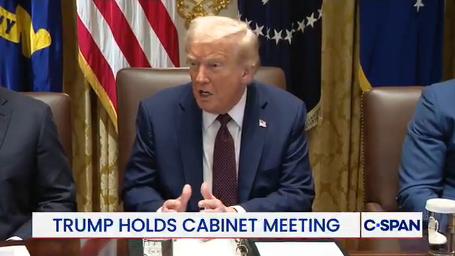 President Trump: "If somebody kills somebody in the capital, Washington DC, we're going to be seeking the death penalty. And that's a very strong preventative."
