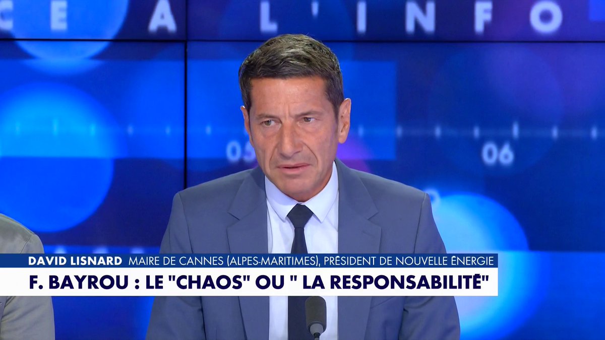 David Lisnard : «C'est comme si on vous diagnostiquait la peste et qu'on vous prescrivait de l'homéopathie. [...] Le mal est bien plus profond, on est à la fin de l'État-providence. On est au bout d'un système.» #Facealinfo