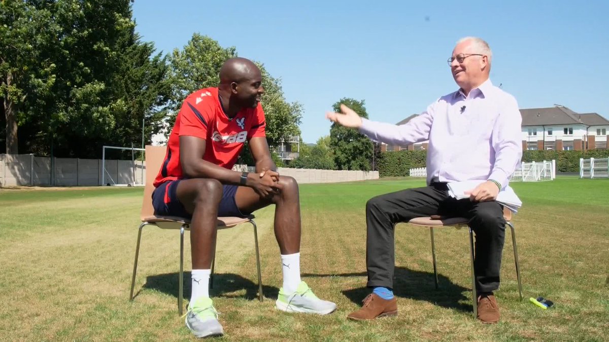 Jean-Philippe Mateta tells us how his 'boom' celebration came about 💥