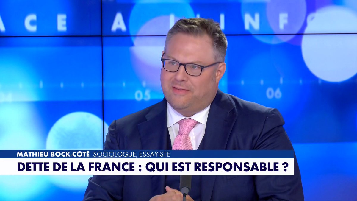 «Dette de la France : qui est responsable ?» : l'édito de Mathieu Bock-Côté dans #Facealinfo