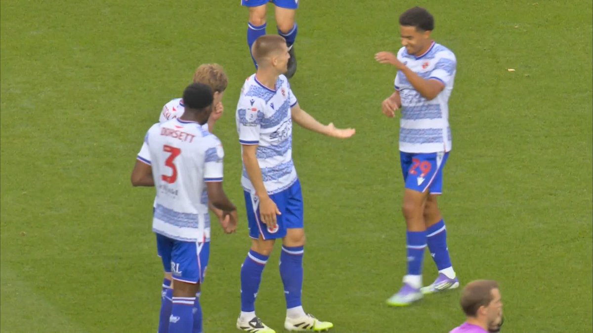 Liam Fraser scored his first goal for Reading and what a way to do it ๐