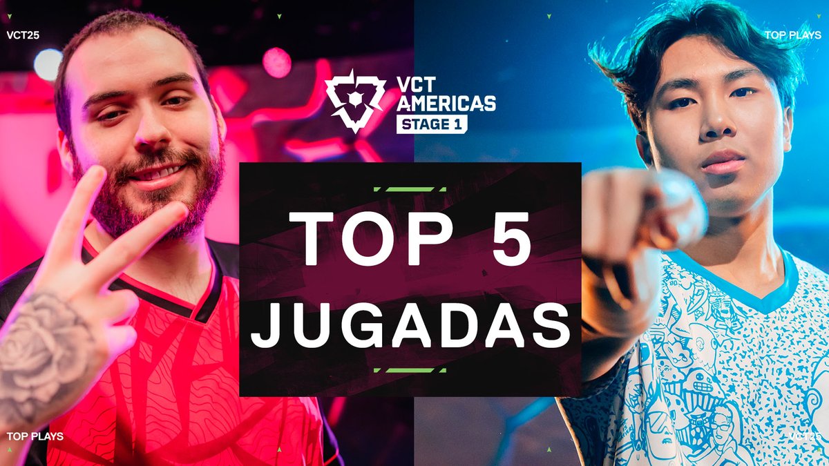 El Stage 2 de #VCTAmericas está muy cerca de terminar, y los pros siguen dando todo para demostrar su nivel. En esta ocasión, s0m, LEV kiNgg, KRÜ keznitdeuS, Jordan Belfort - sell the sentinels bundle, y G2 JonahP se llevaron el Top 5 de las mejores jugadas 🔥